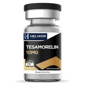 Tesamorelin 10mg Research Peptide laboratory vial for scientific research