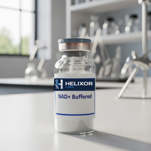 NAD+ Buffered Research Compound UK laboratory research compound supplied by Helixor Labs