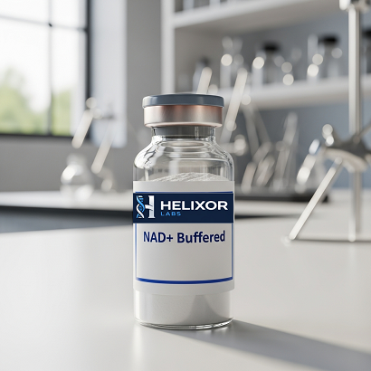 NAD+ Buffered Research Compound UK laboratory research compound supplied by Helixor Labs