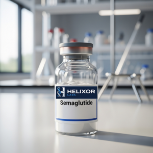 Semaglutide Research Peptide UK laboratory research peptide supplied by Helixor Labs